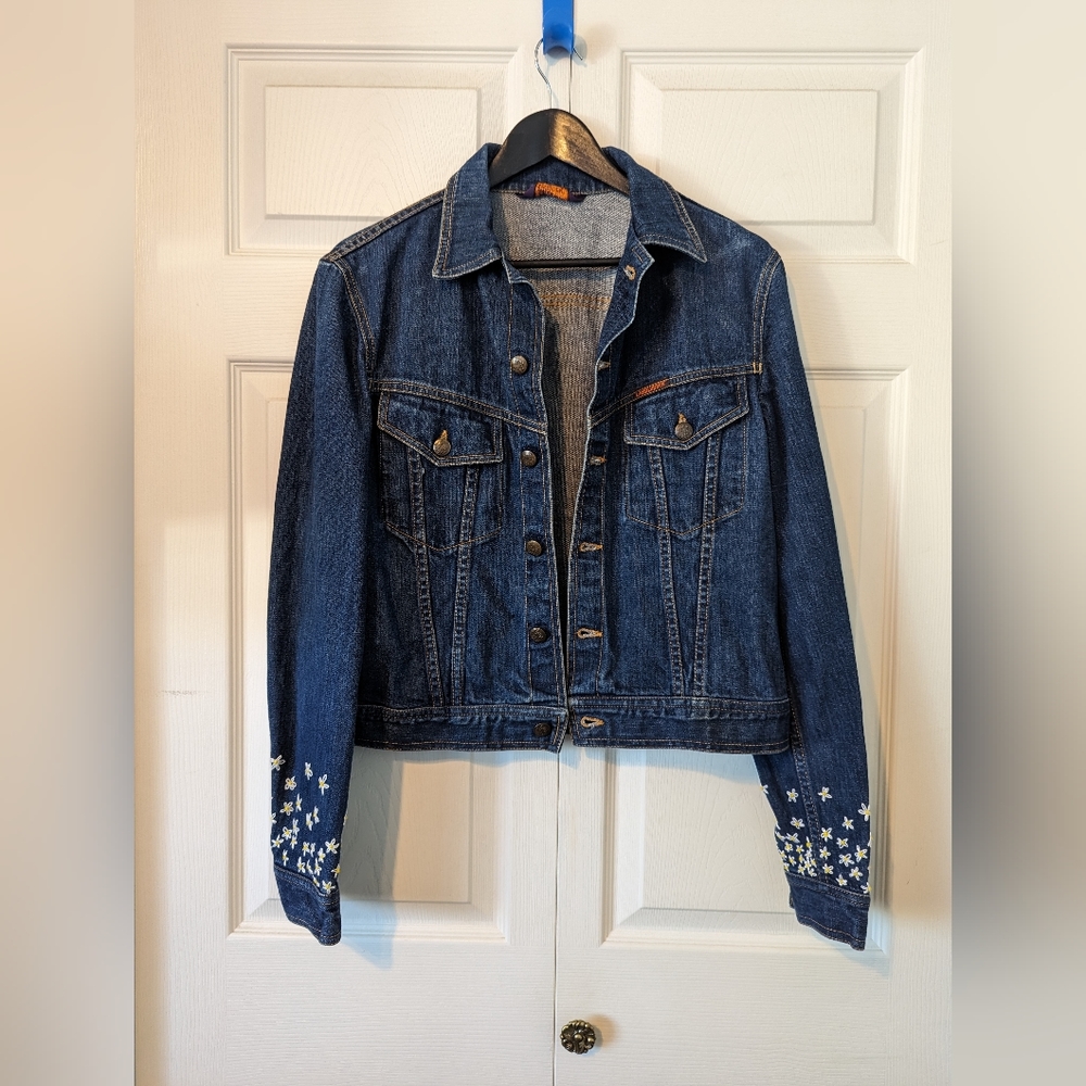 Landlubber Handcrafted Daisy Denim Jacket